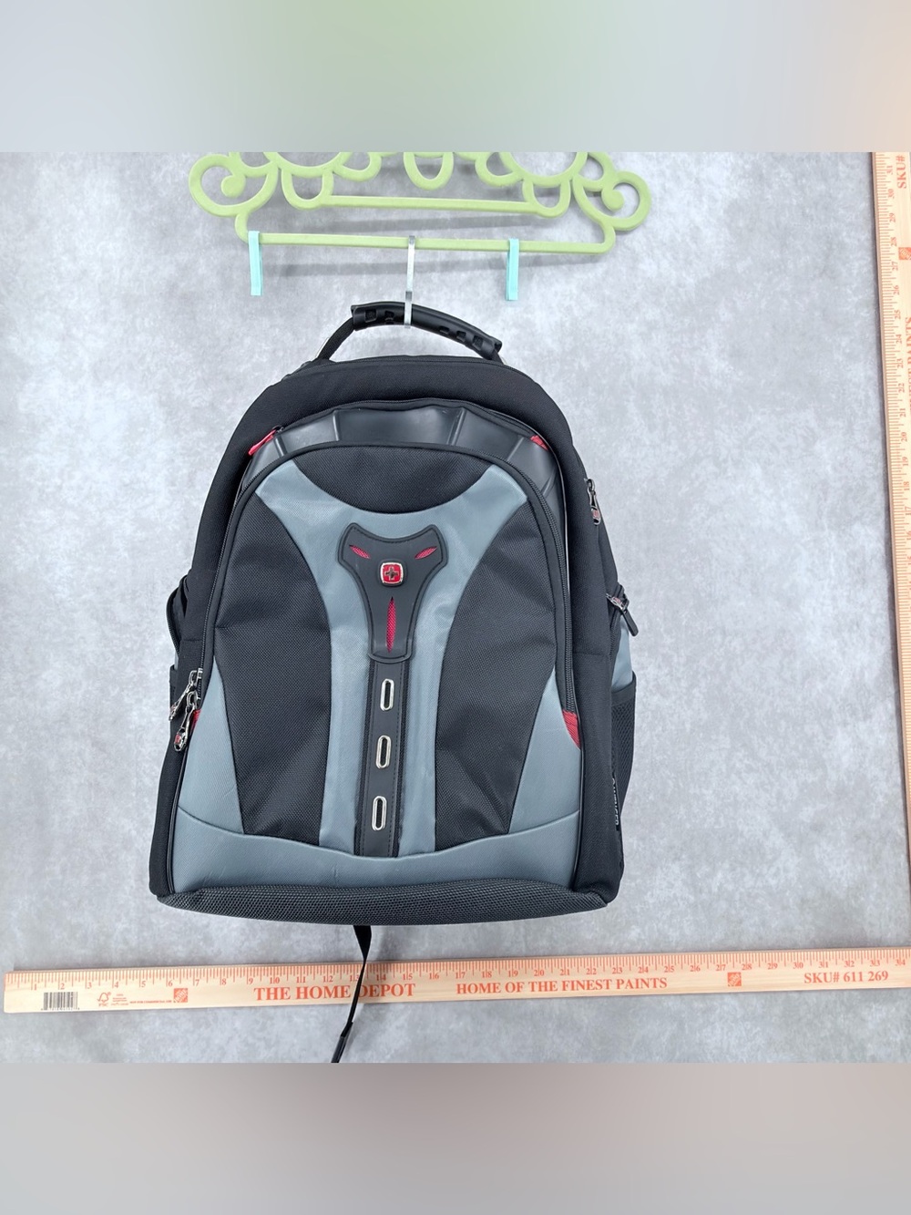 SwissGear Wenger Black & Gray Laptop Backpack